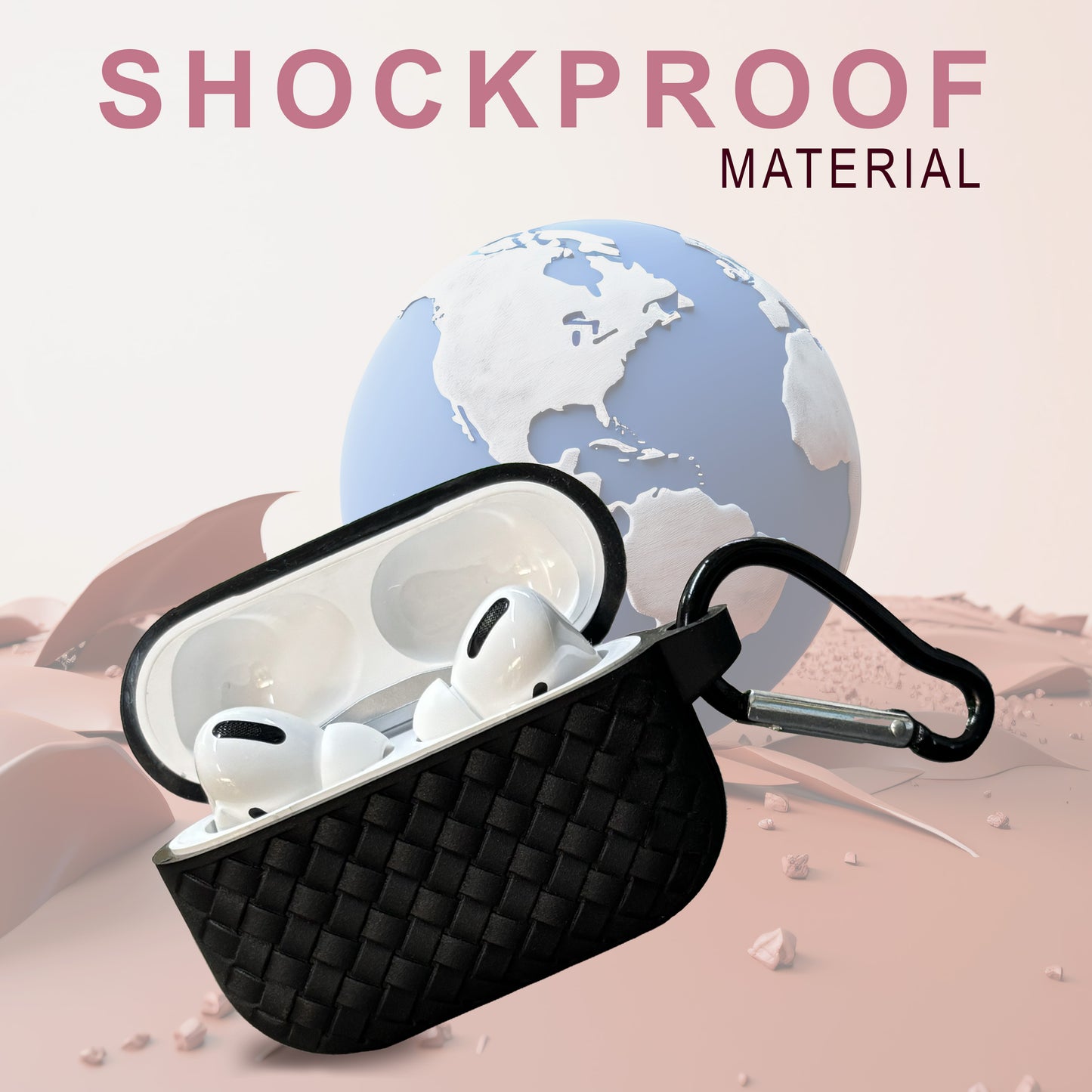 Silicone Airpods Pro Case (Black)