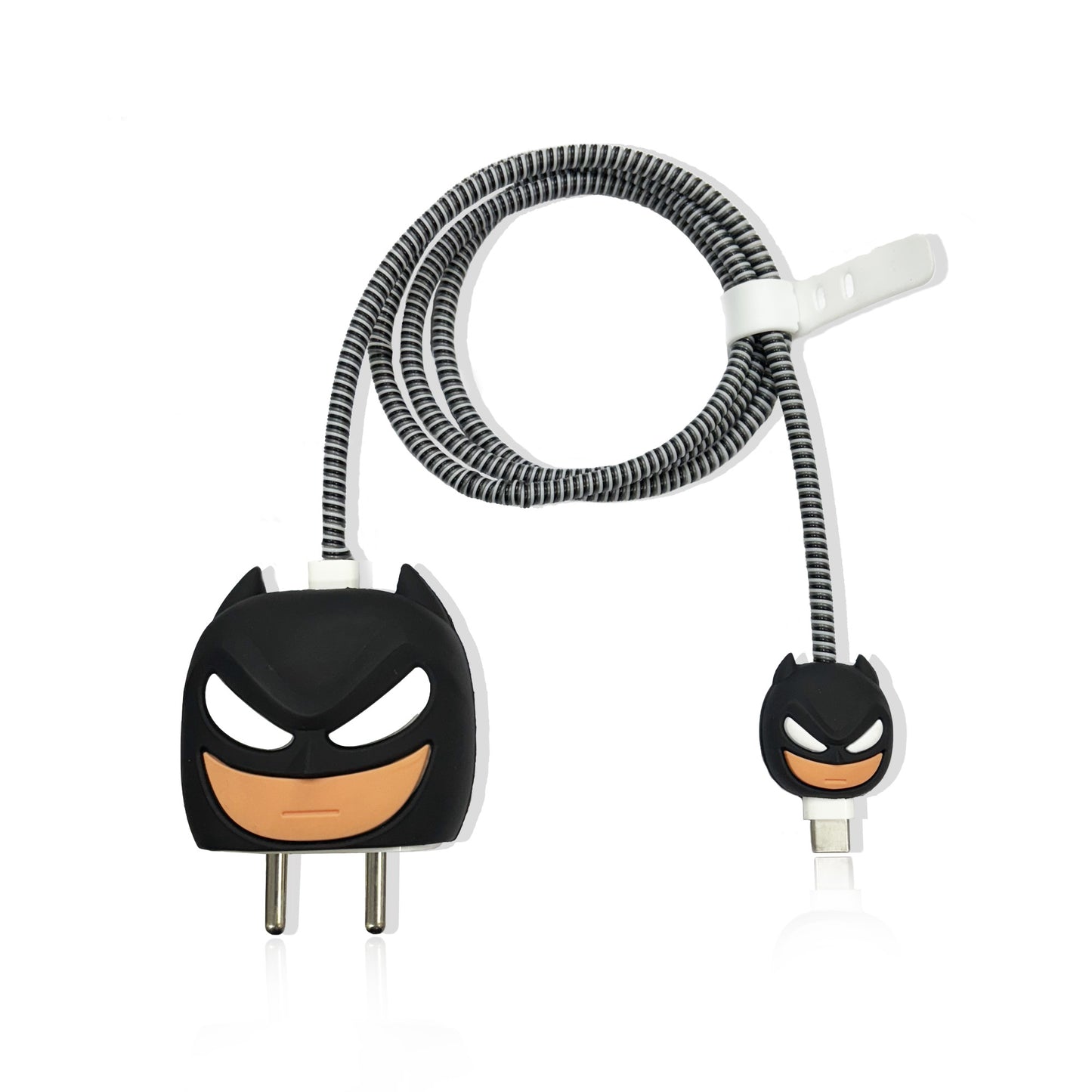 Batman iPhone 18W & 20W Charger Case Cover- For Adapter and Cable Protection (SILICONE)