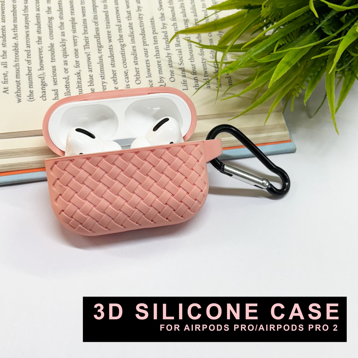 Silicone Airpods Pro Case (Pink)