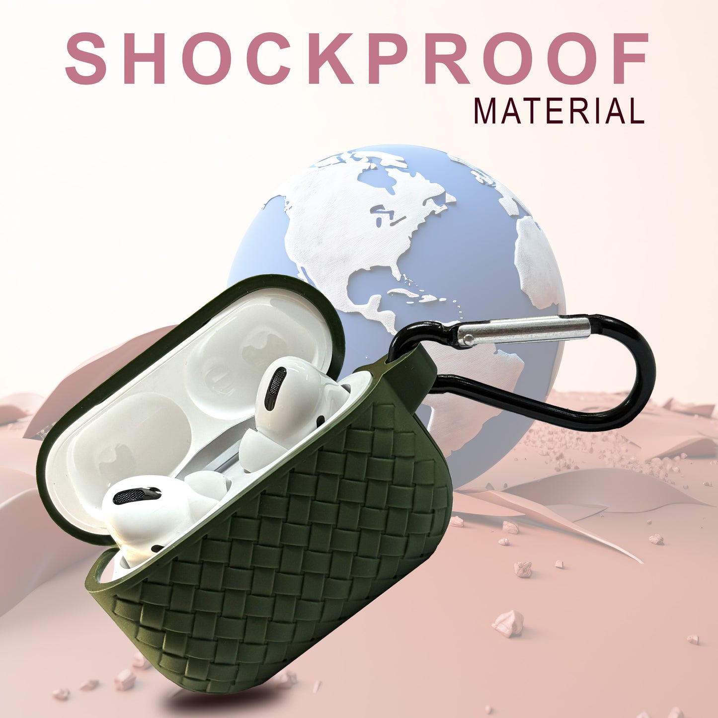 Silicone Airpods Pro Case (Green)