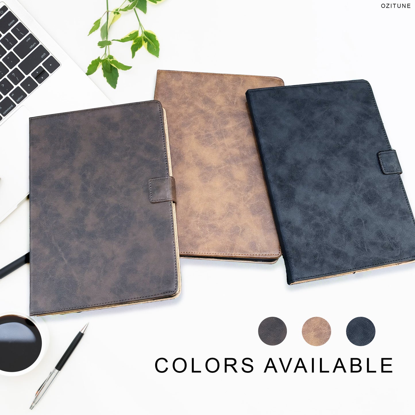 Leather Finish Flip Cover (Tablet Only)