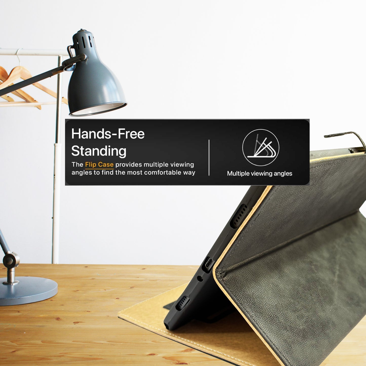 Leather Finish Flip Cover (Tablet Only)