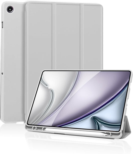 Galaxy A9+ Flip Case Silicone (Grey)