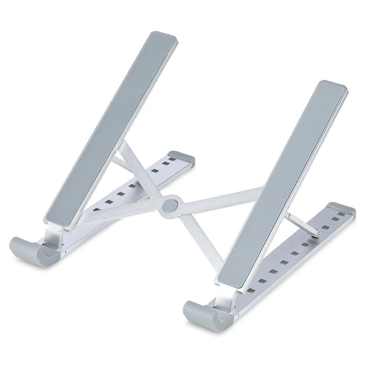 Ergonomic & Portable Foldable Laptop Stand (Silver)