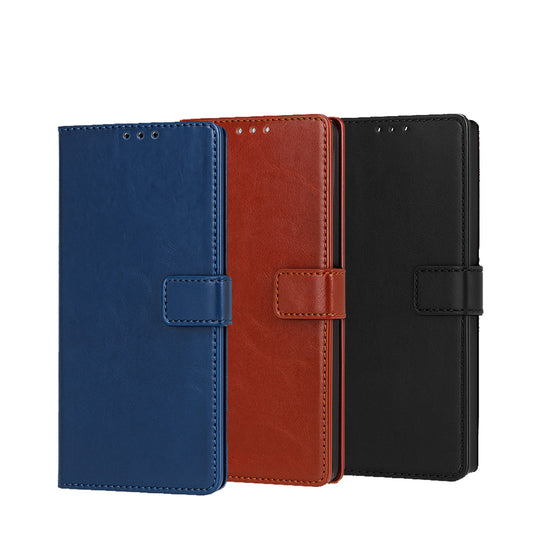 Single Color Leather Finish Cases