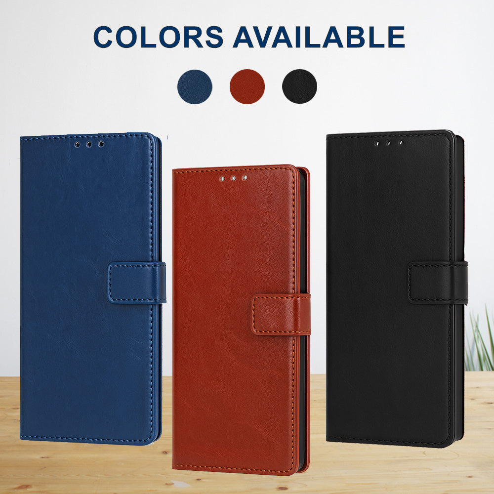 Single Color Leather Finish Cases