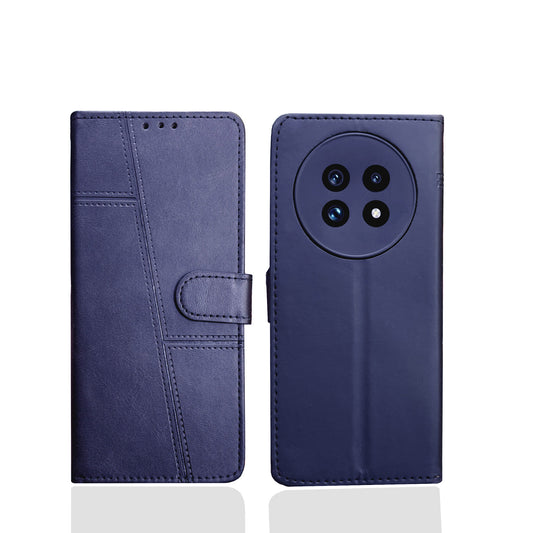 Leather Finish Flip Case(360 PROTECTION)
