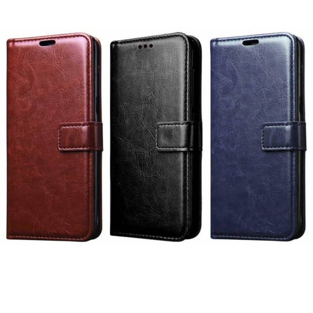 Single Color Leather Finish Cases